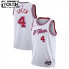 Houston Rockets Jalen Green 4 Nike 2023-24 City Edition Valkoinen Lasten Pelipaidat Swingman
